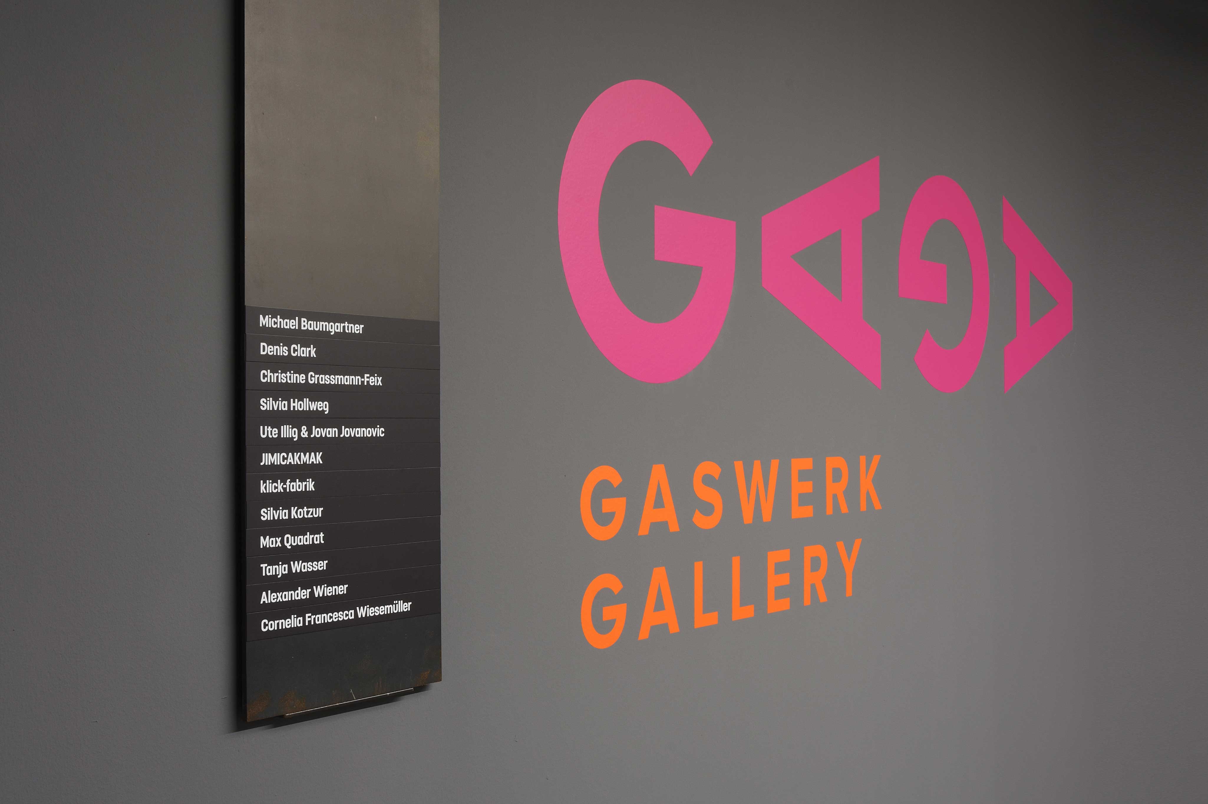 Wandbeschriftung | Gaswerk Gallery | Augsburg