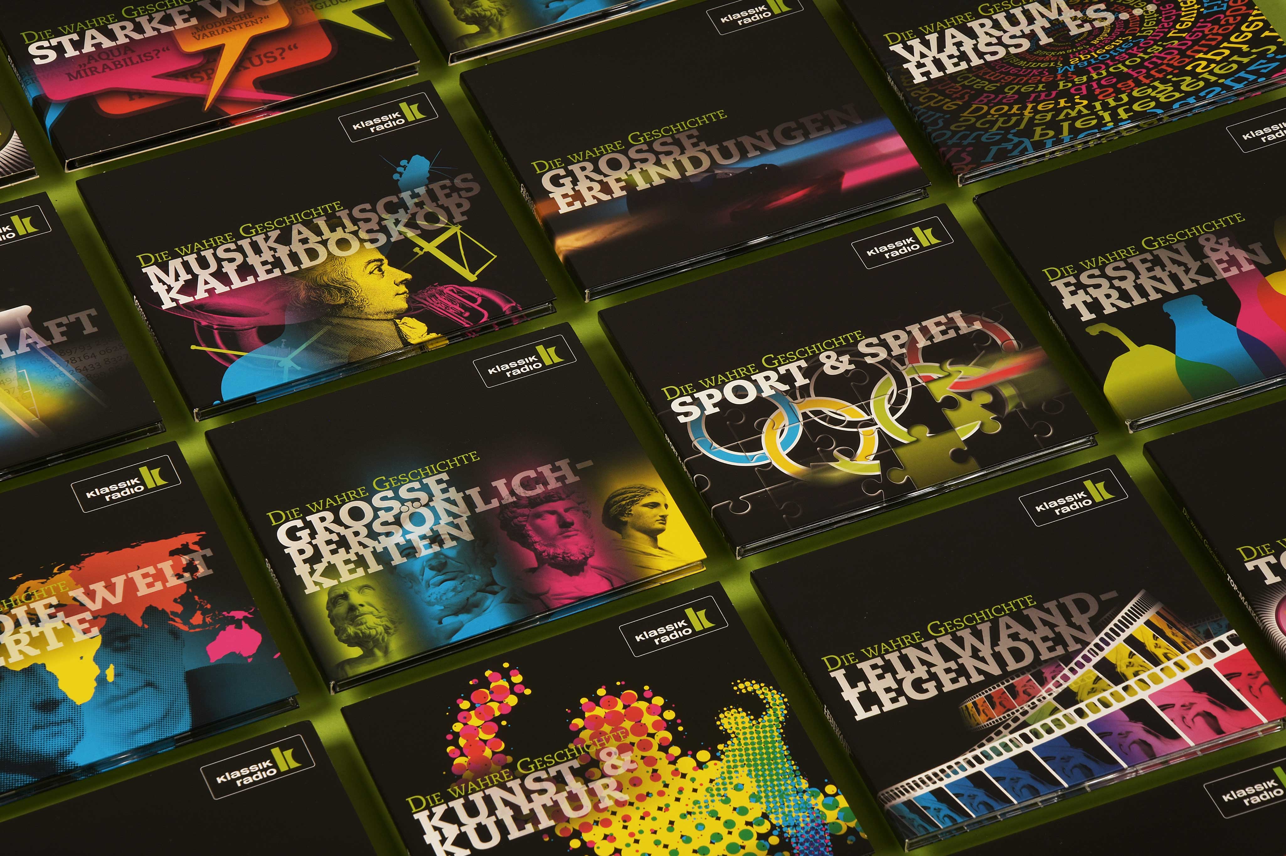 CD Packaging Grafikdesign | Klassik Radio | Augsburg