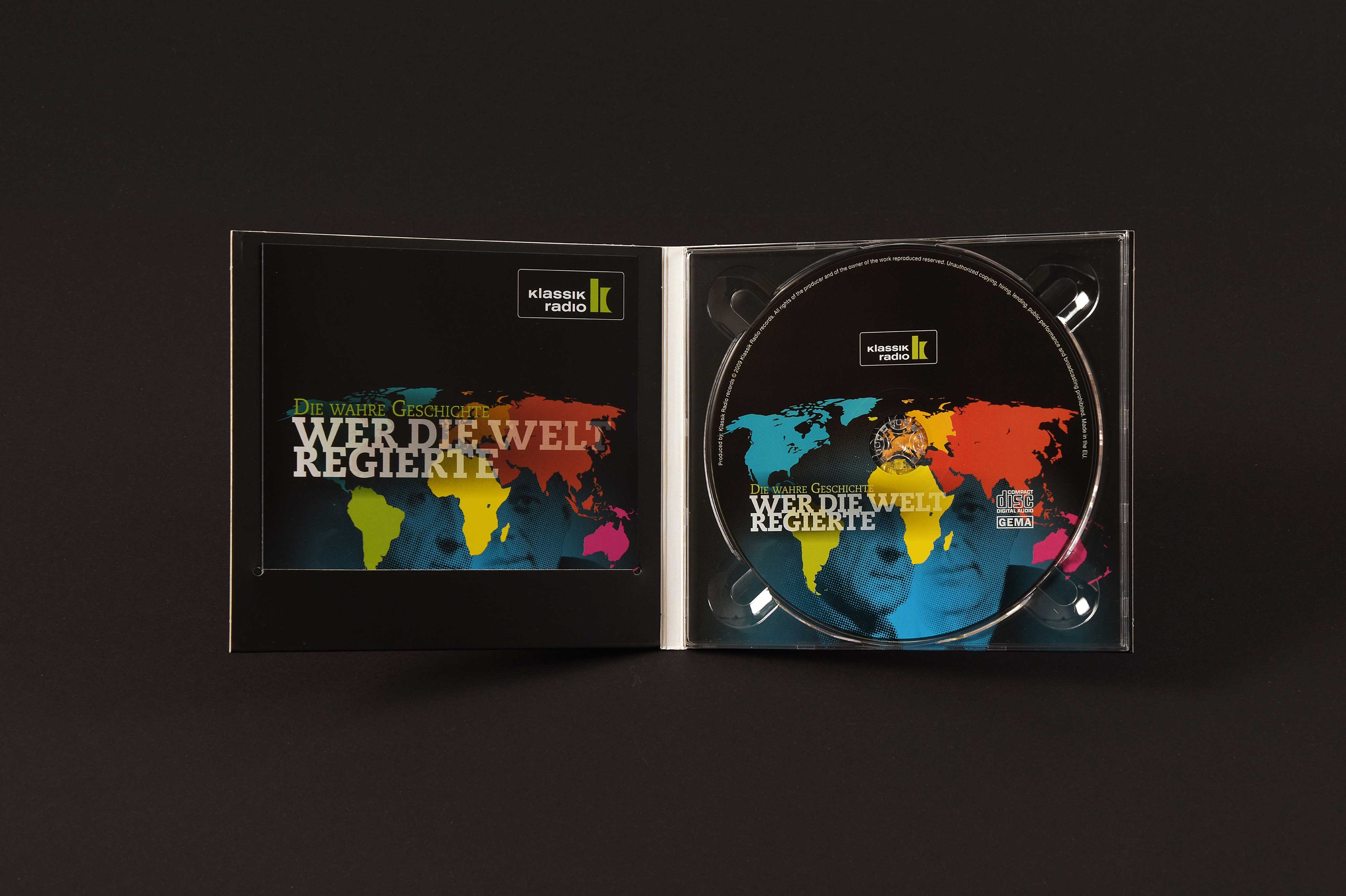 CD Packaging Design | Klassik Radio | Augsburg