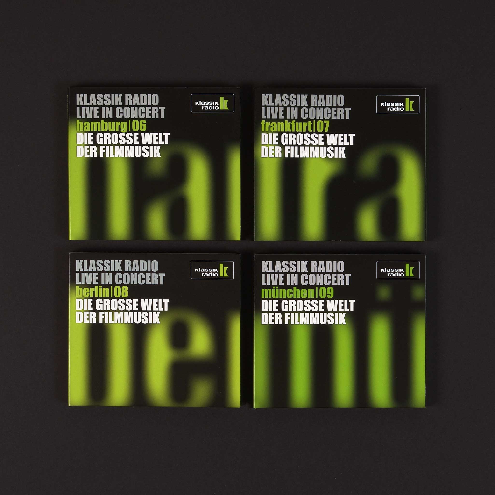 CD Packaging Grafikdesign | Klassik Radio | Augsburg