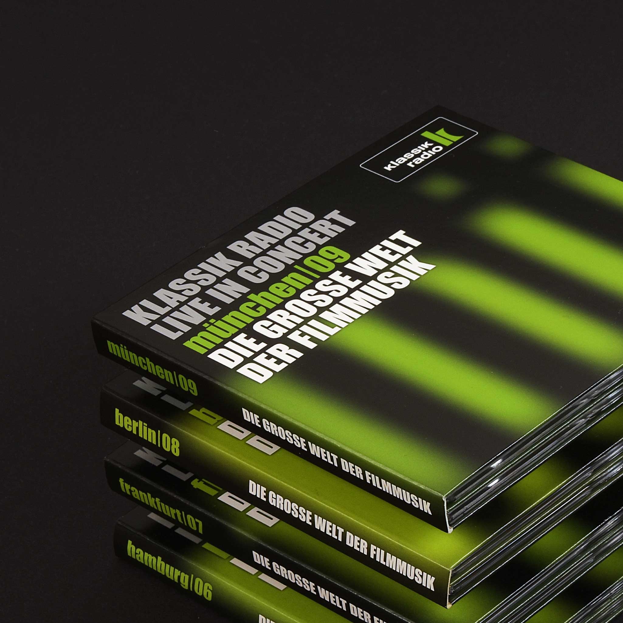 CD Packaging Design | Klassik Radio | Augsburg