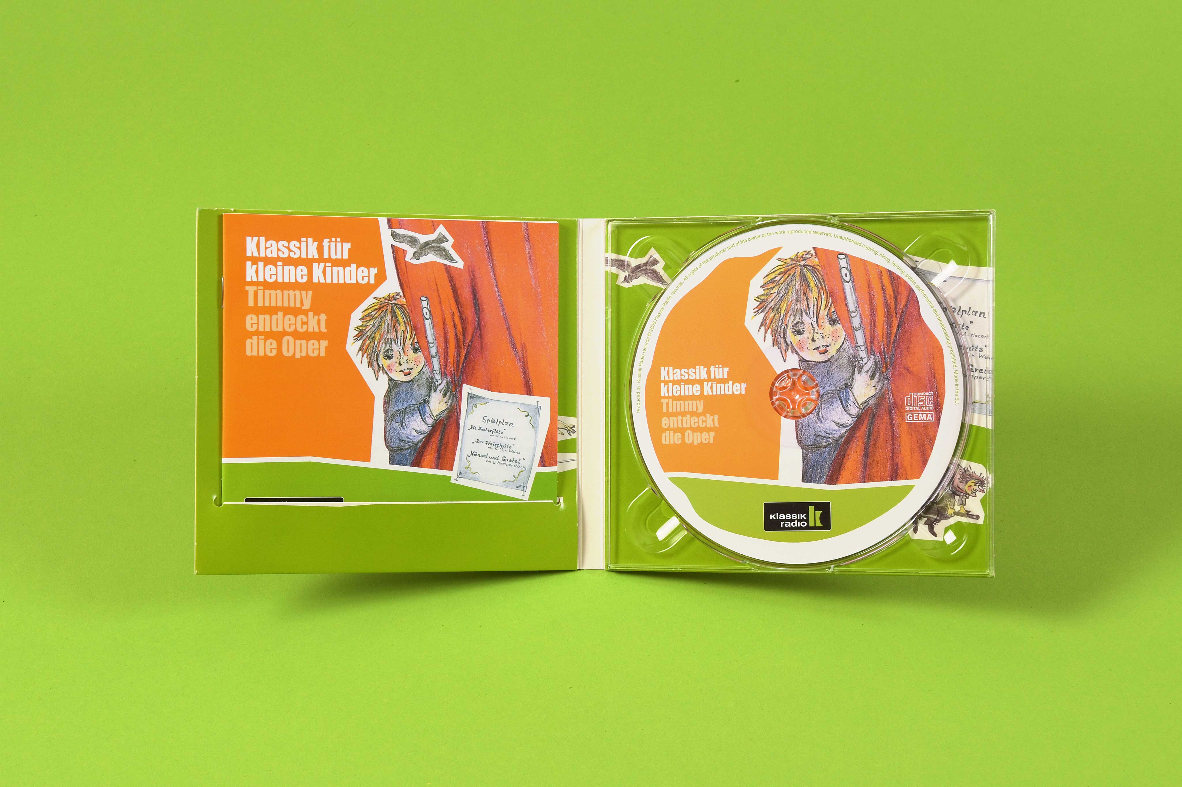 CD Packaging Design | Klassik Radio | Augsburg