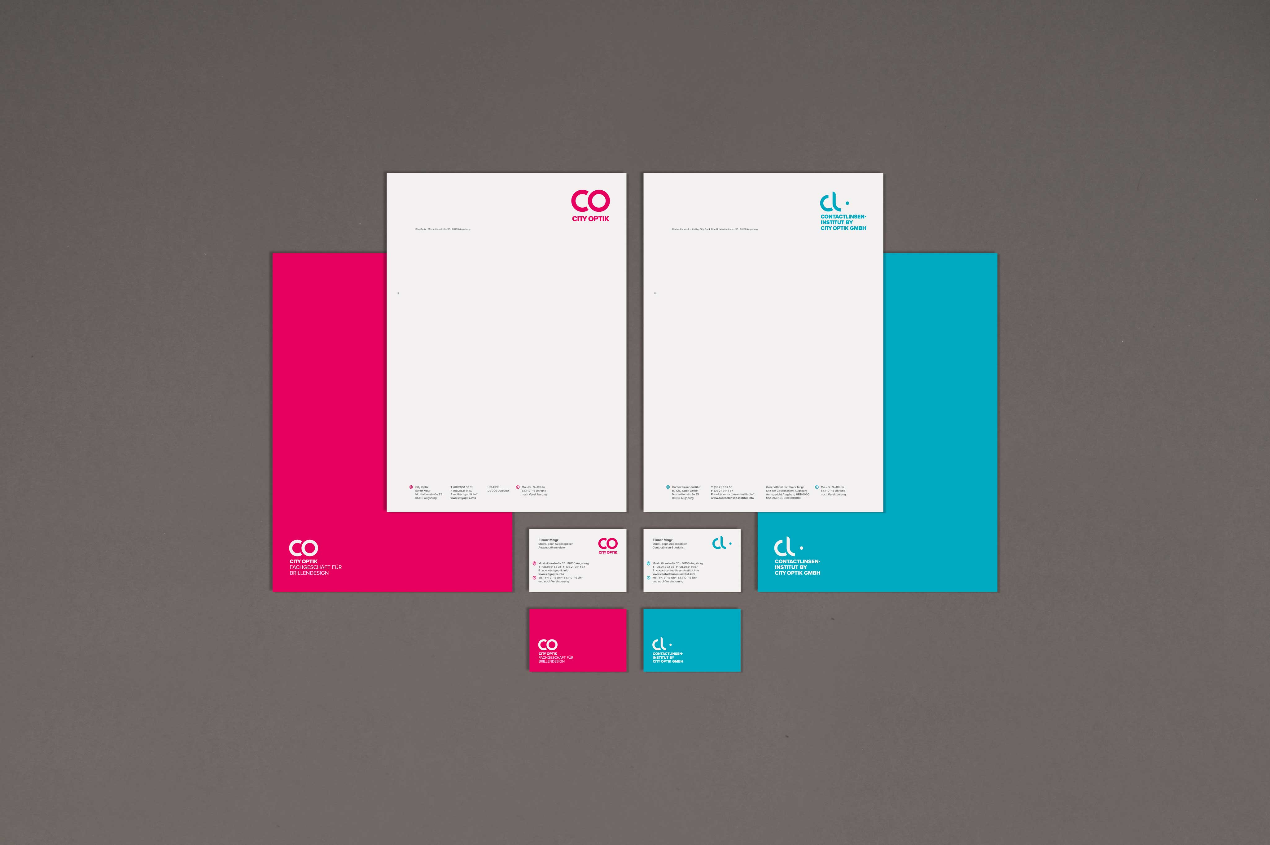 Branding | City Optik | Augsburg